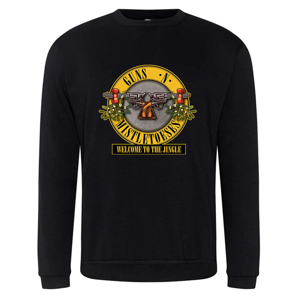 Guns n Mistletoeses Christmas Jumper