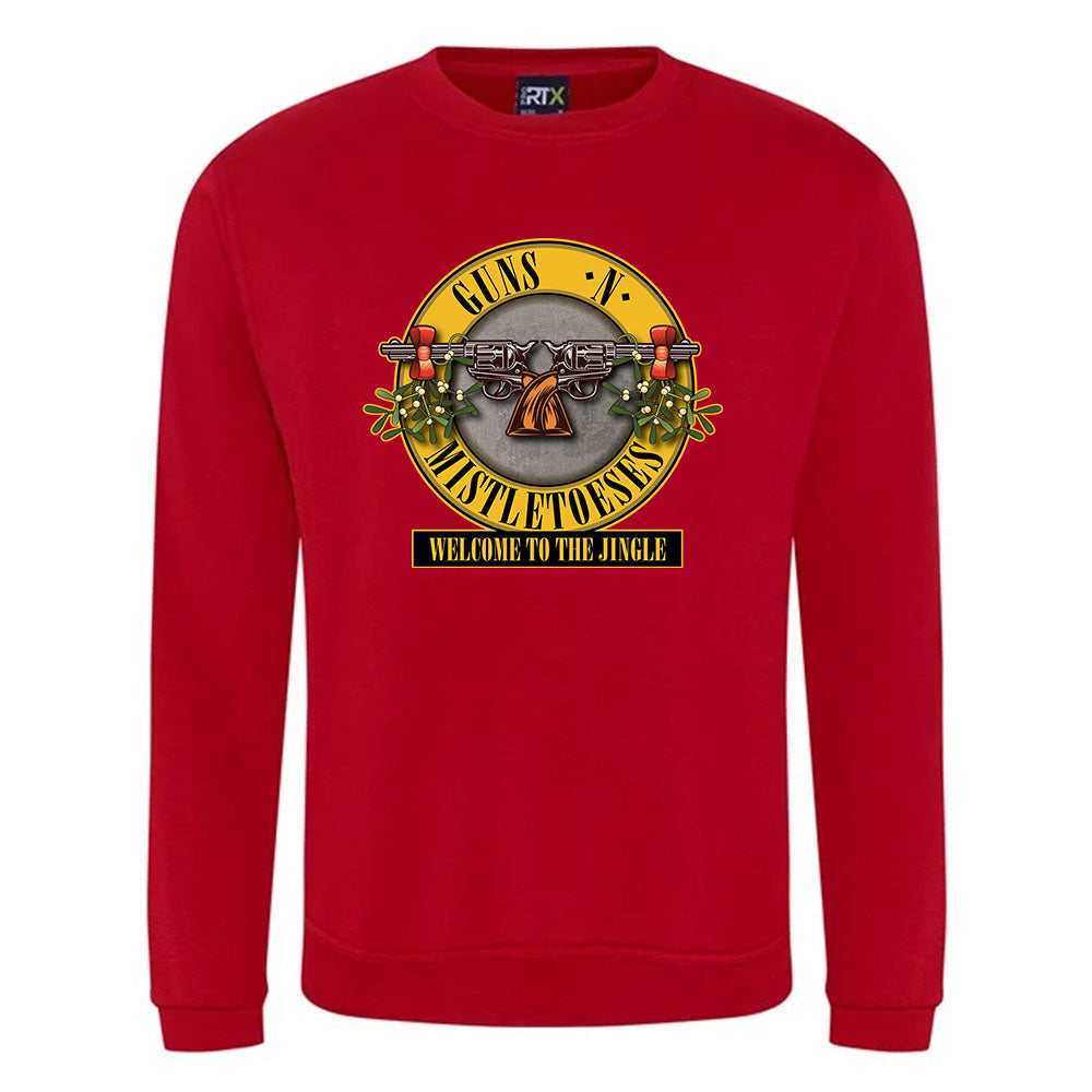 Guns n Mistletoeses Christmas Jumper