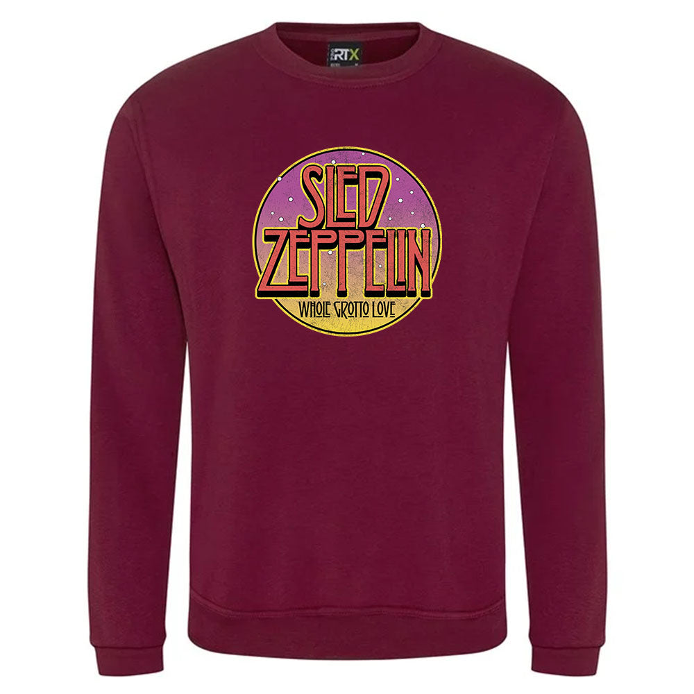 Sled Zeppelin Christmas Jumper
