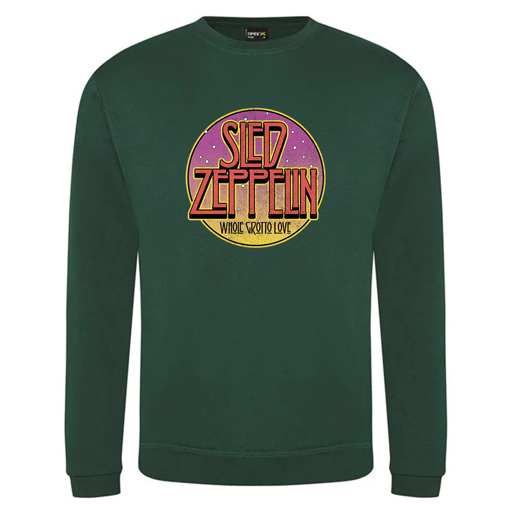 Sled Zeppelin Christmas Jumper