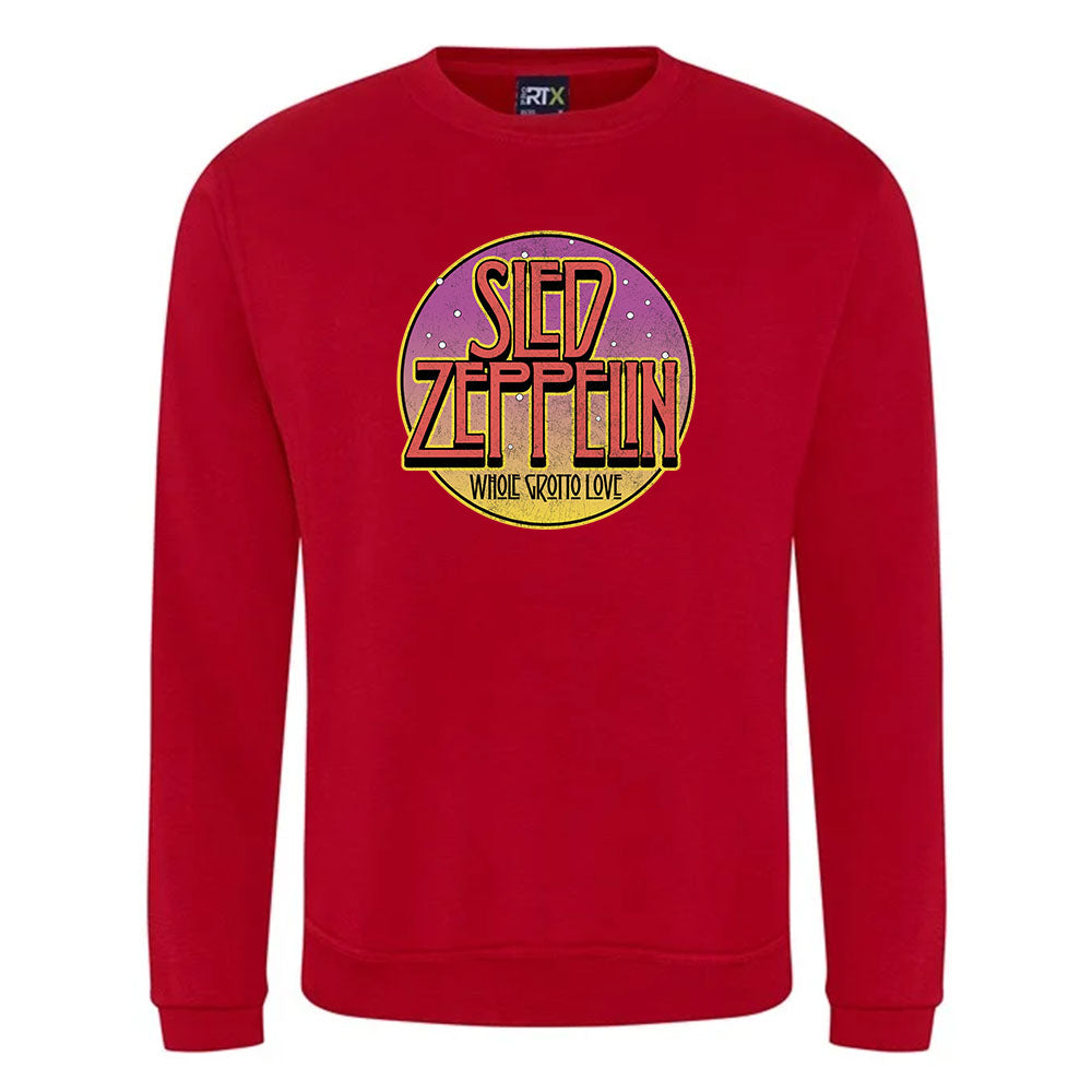 Sled Zeppelin Christmas Jumper