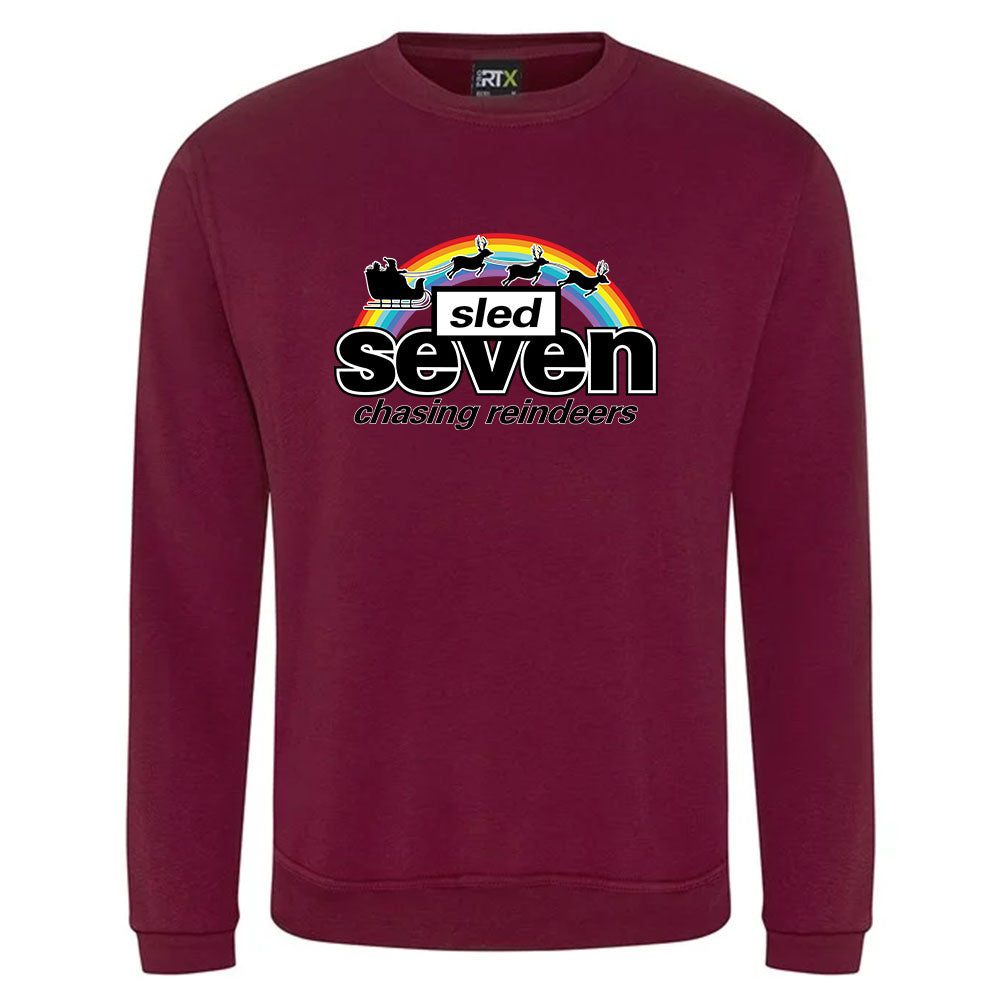 Sled Seven Christmas Jumper