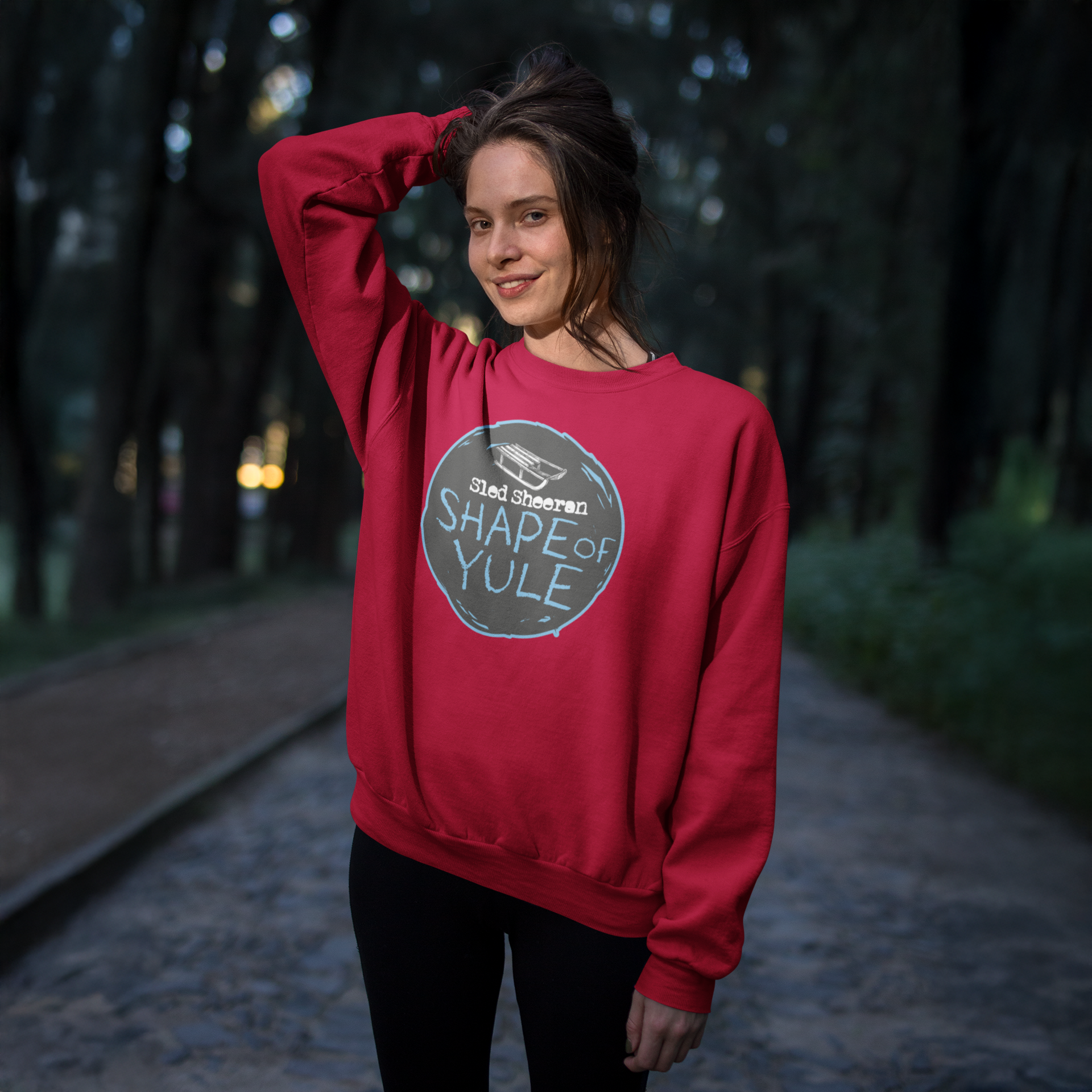 Sled Sheeran Christmas Jumper