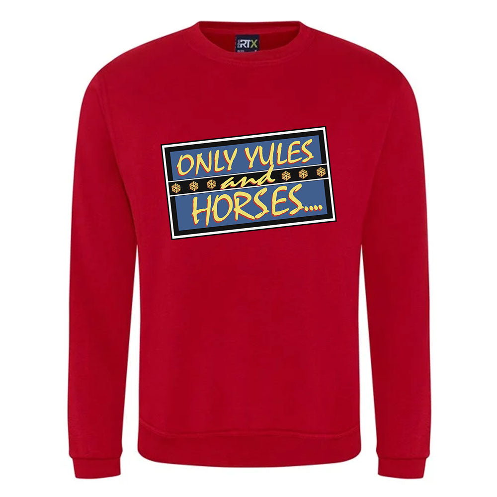 Only Yules and Horses Christmas Jumper