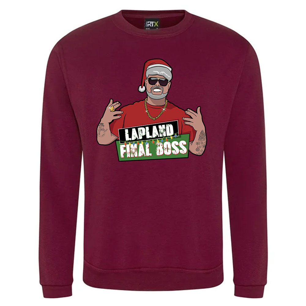 Lapland Final Boss Christmas Jumper