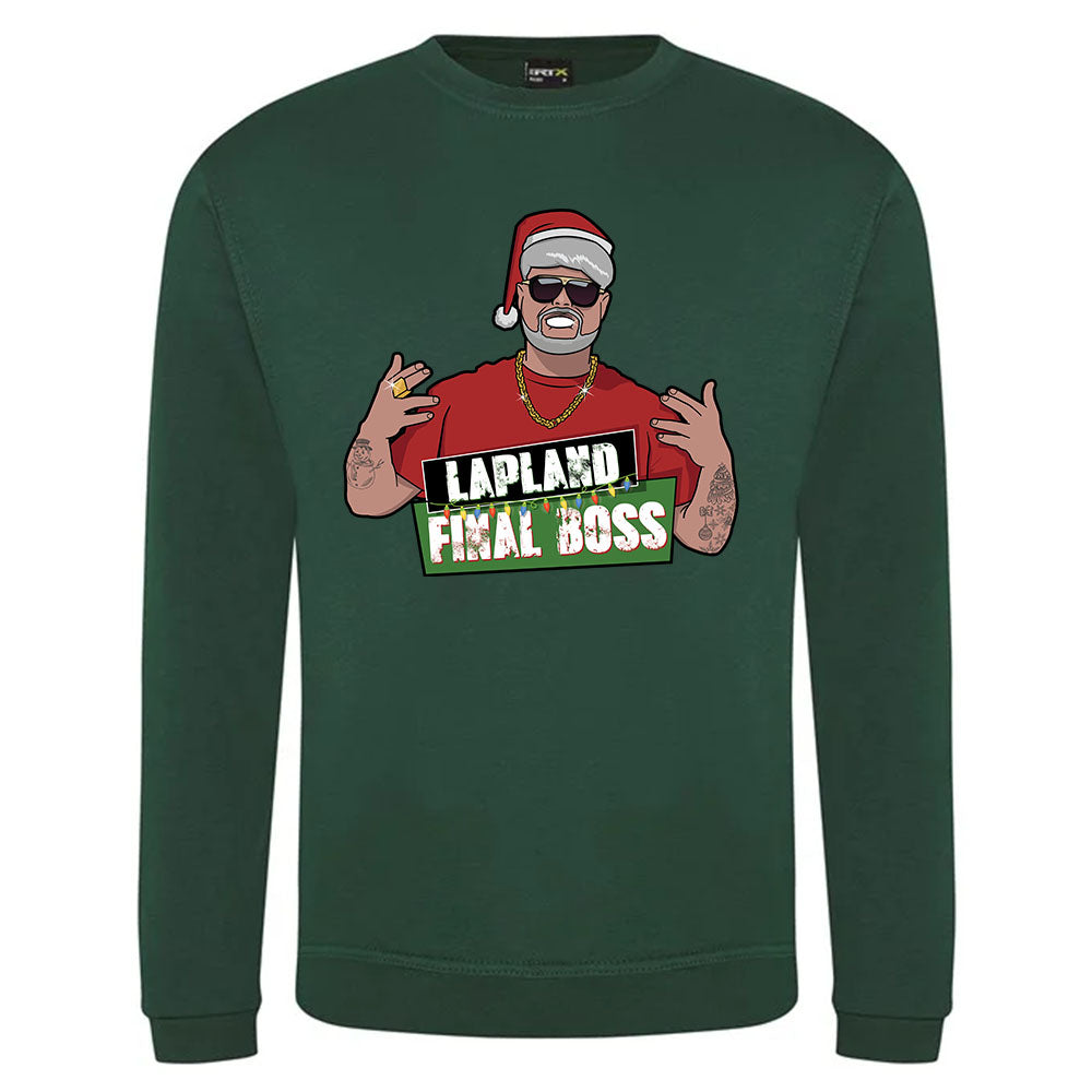 Lapland Final Boss Christmas Jumper
