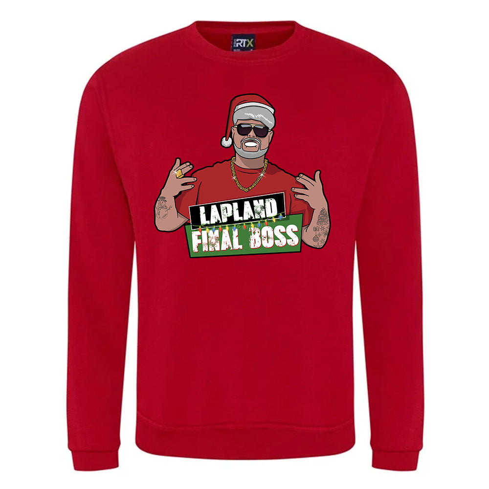 Lapland Final Boss Christmas Jumper