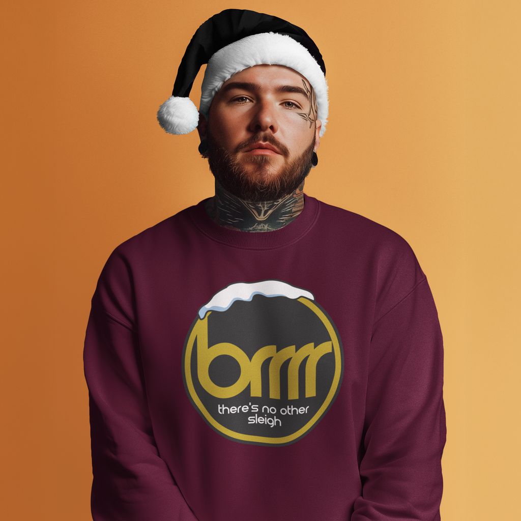 Brrr Funny Music Christmas Jumper