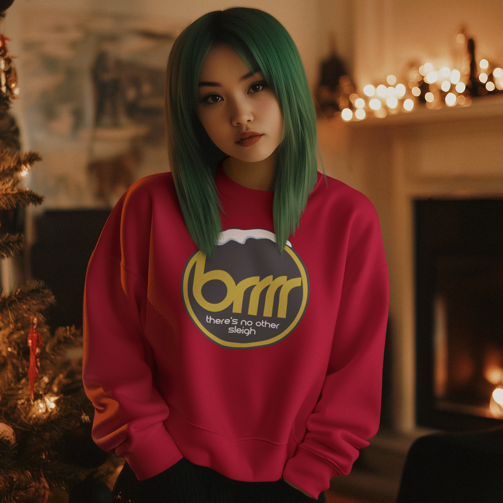 Brrr Funny Music Christmas Jumper