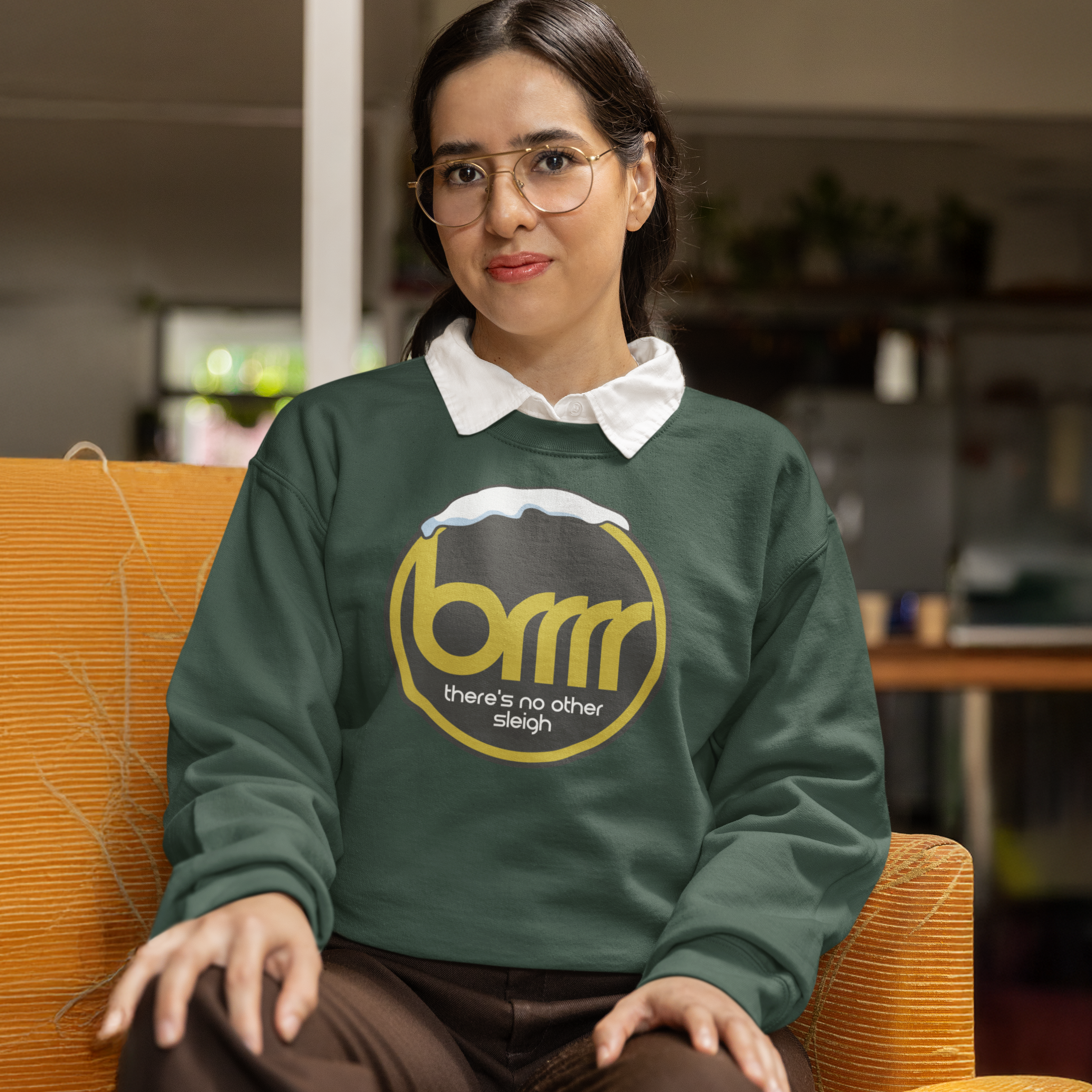 Brrr Funny Music Christmas Jumper