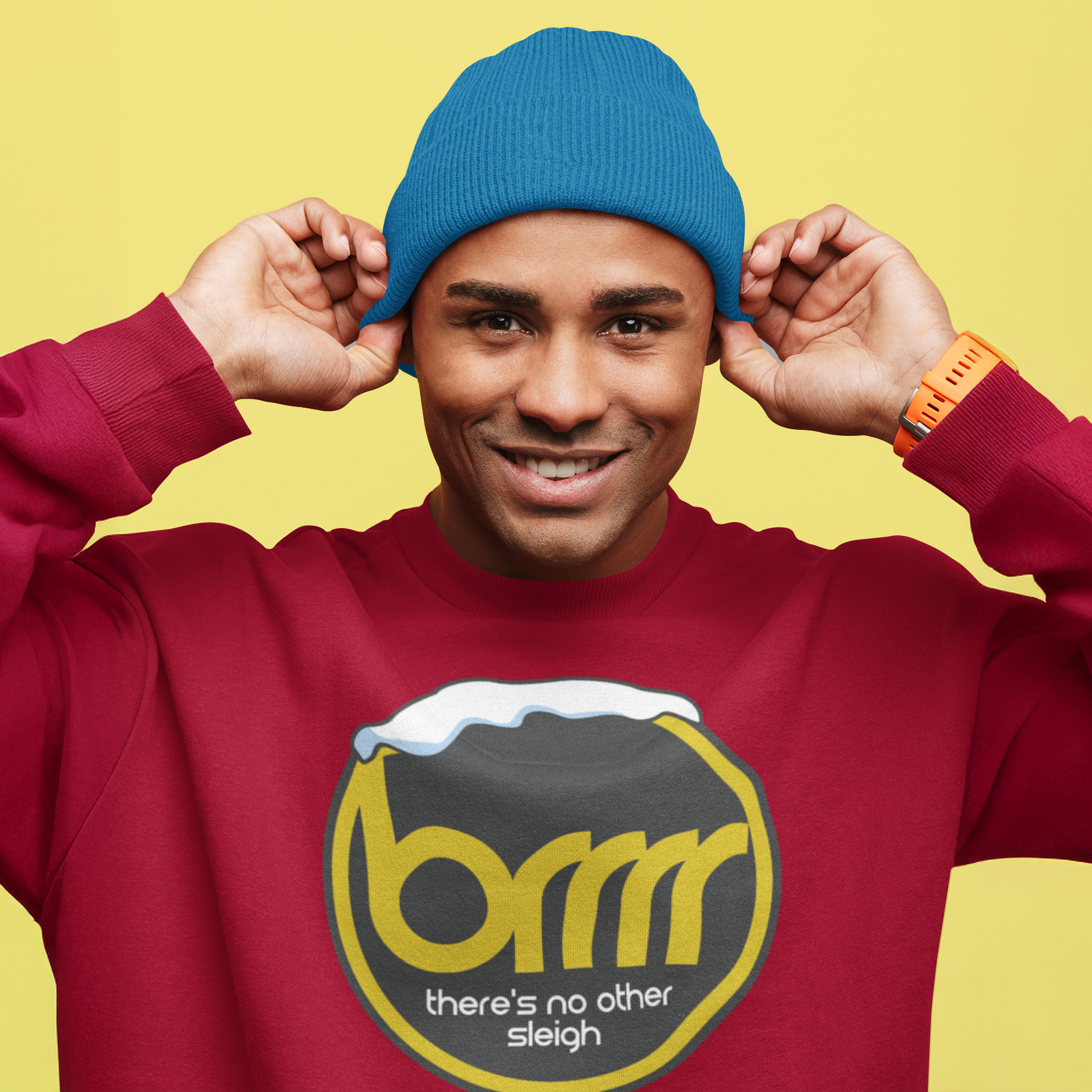 Brrr Funny Music Christmas Jumper