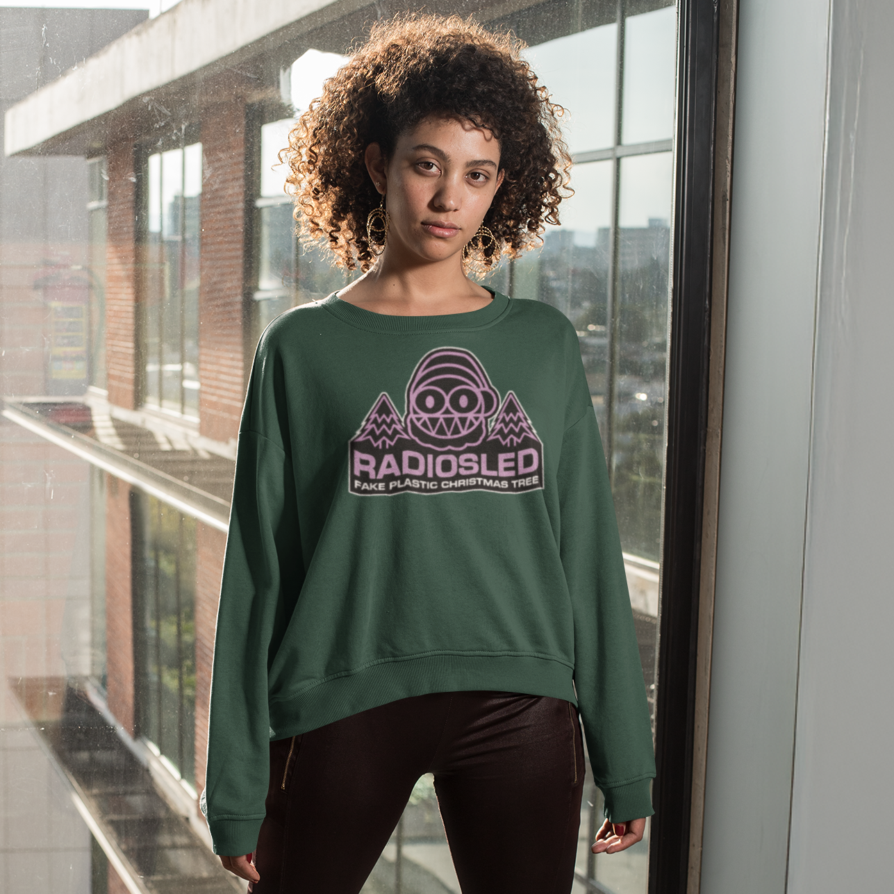 Radiosled Funny Music Christmas Jumper