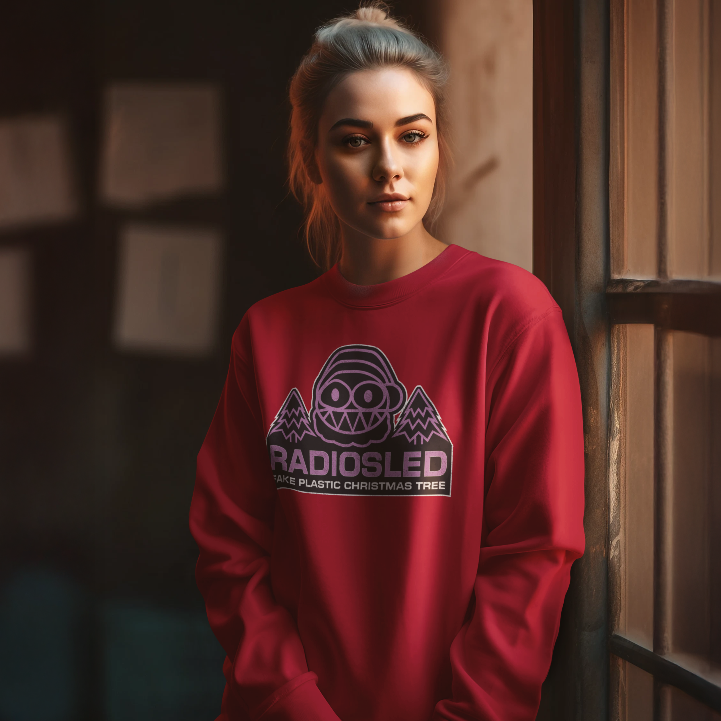 Radiosled Funny Music Christmas Jumper