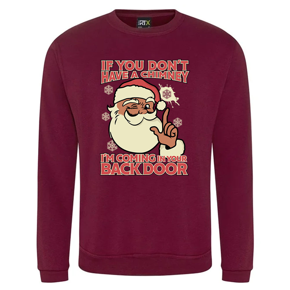 If You Don’t Have A Chimney Christmas Jumper