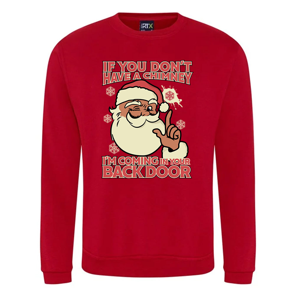 If You Don’t Have A Chimney Christmas Jumper