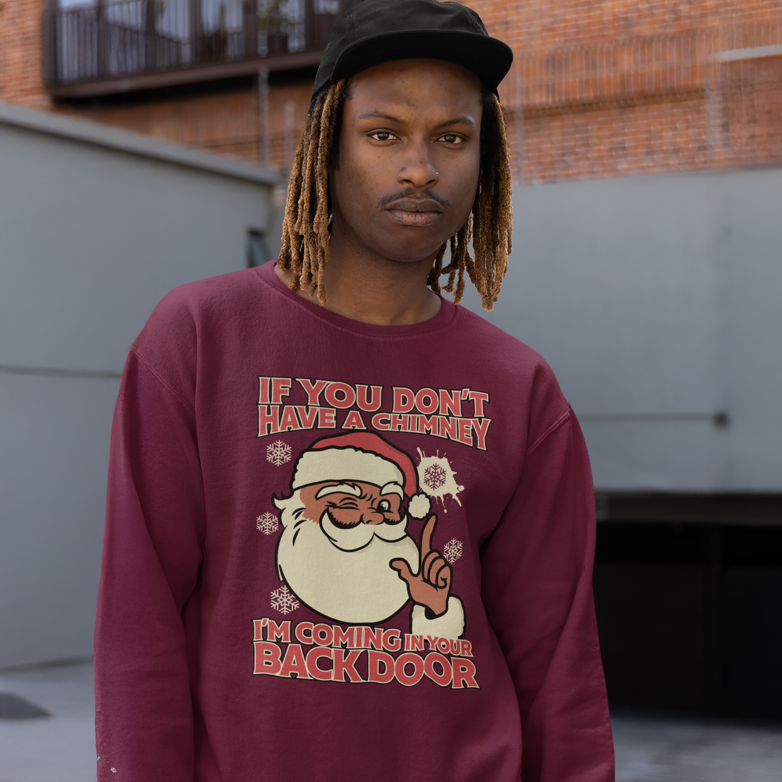 If You Don’t Have A Chimney Funny Christmas Jumper