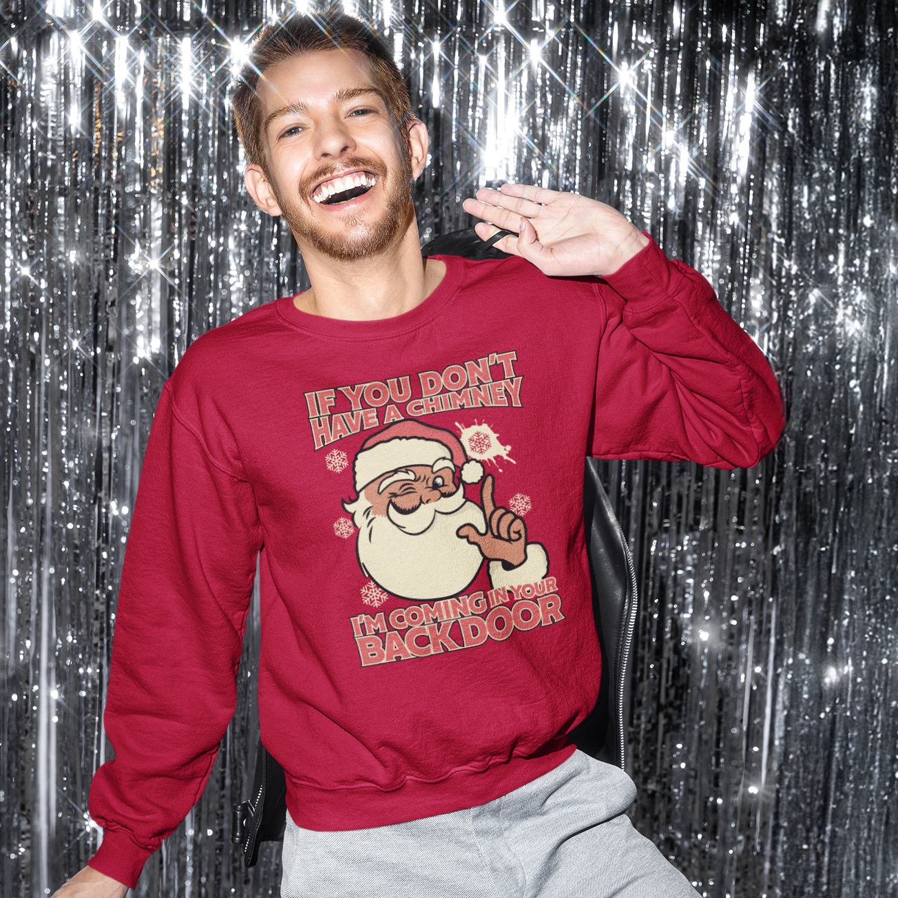 If You Don’t Have A Chimney Funny Christmas Jumper