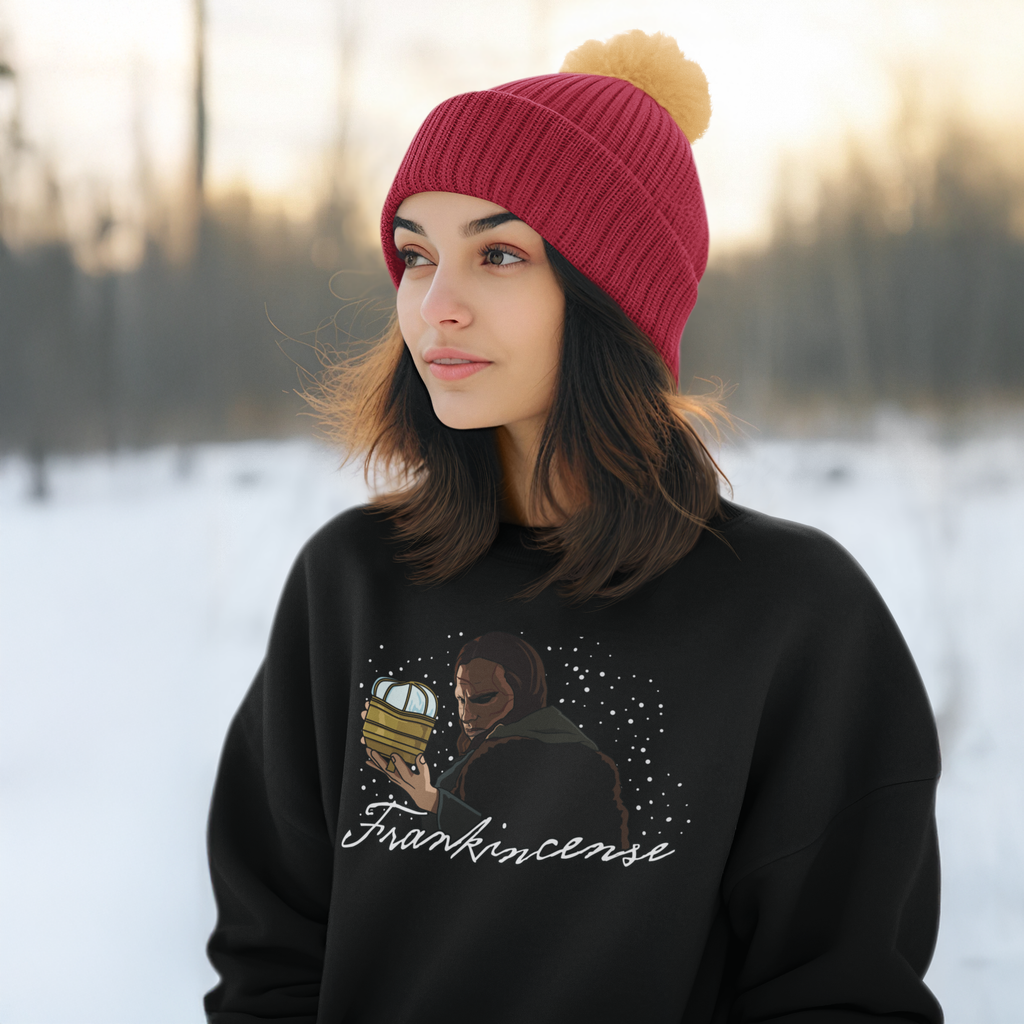Frankincense Funny Christmas Jumper