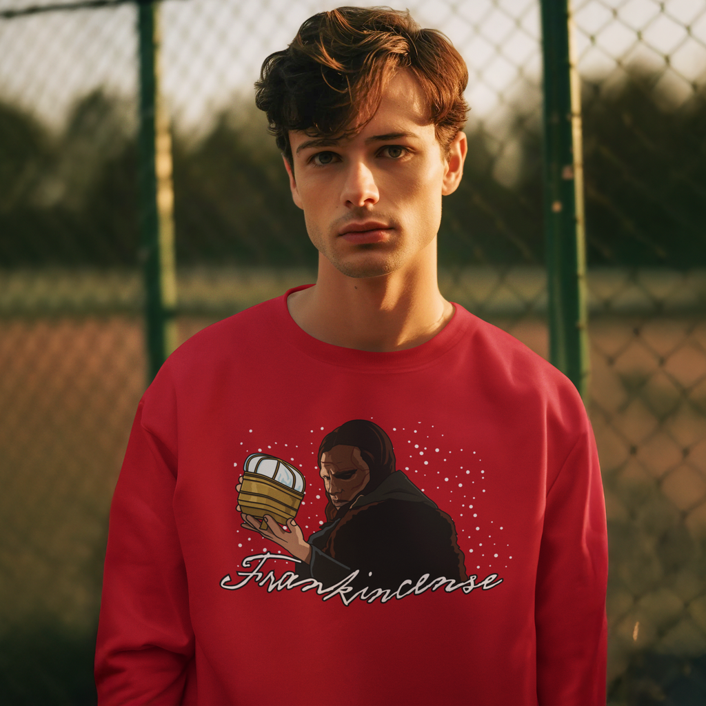 Frankincense Funny Christmas Jumper