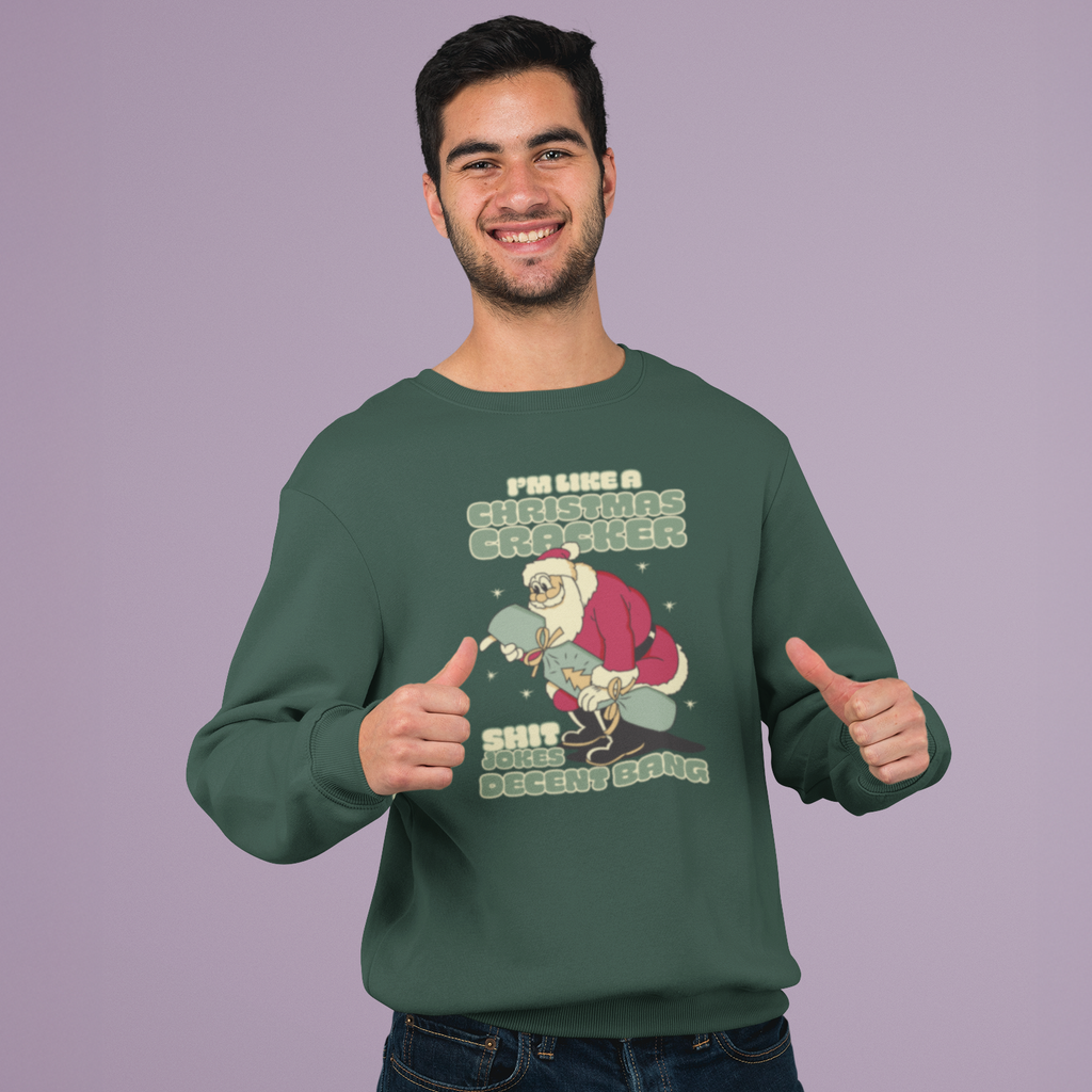 Christmas Cracker Funny Christmas Jumper