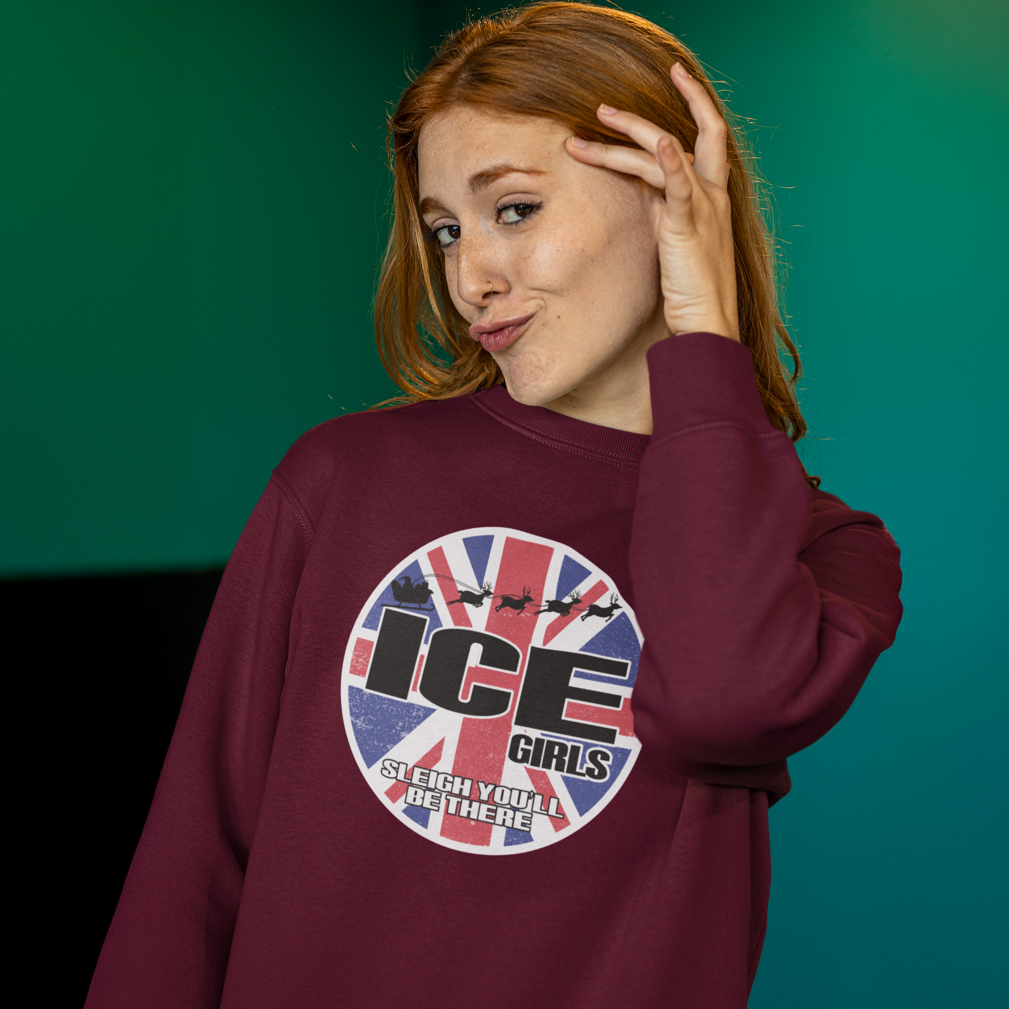 Ice Girls Music Christmas Jumper