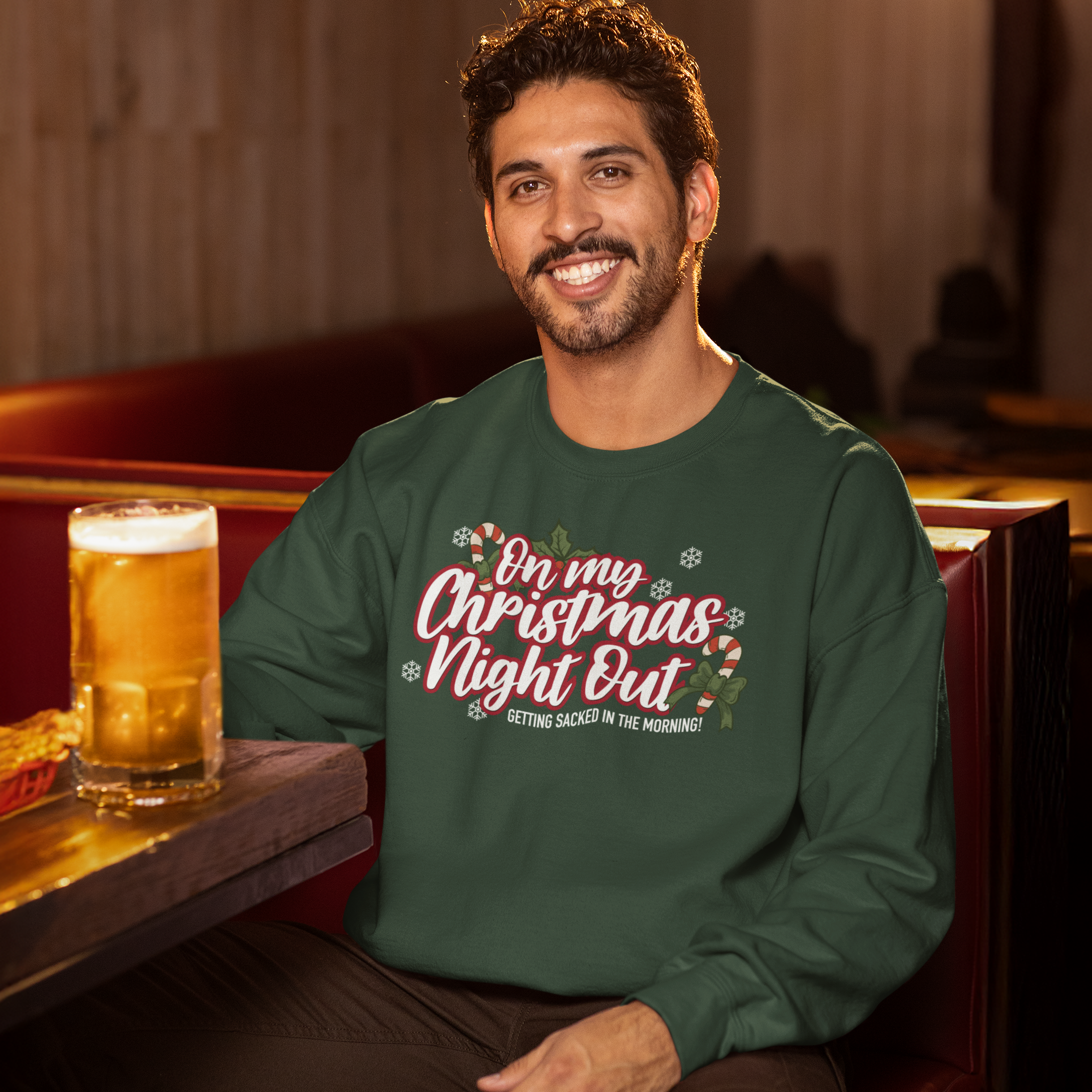 Christmas Night Out Funny Christmas Jumper