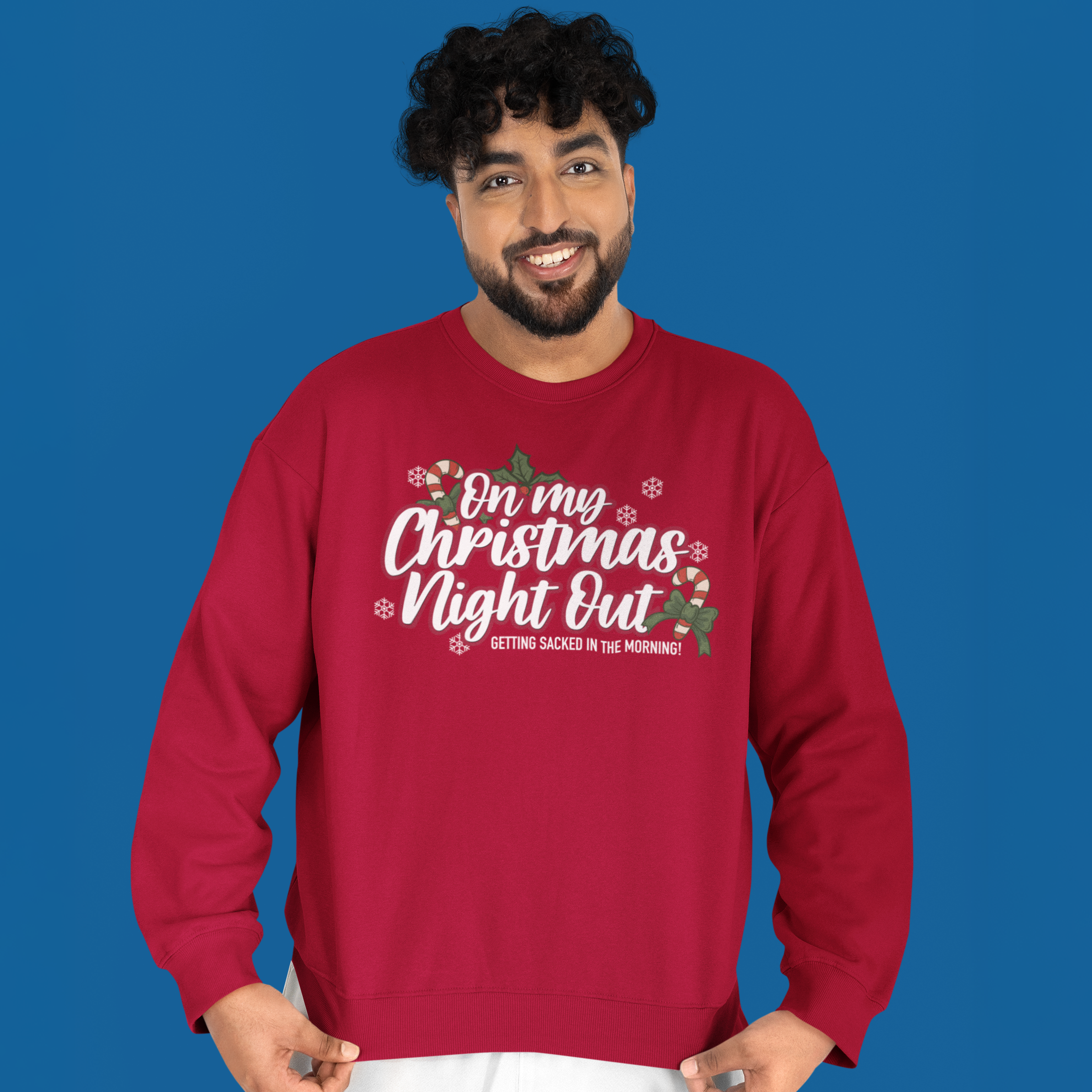Christmas Night Out Funny Christmas Jumper