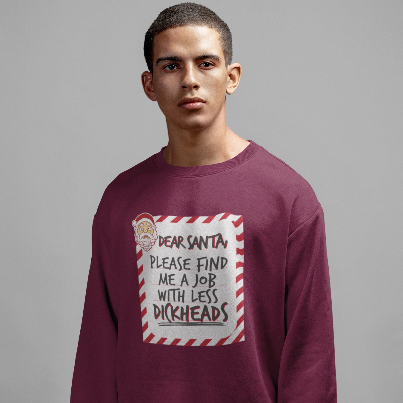 Dear Santa Funny Christmas Jumper