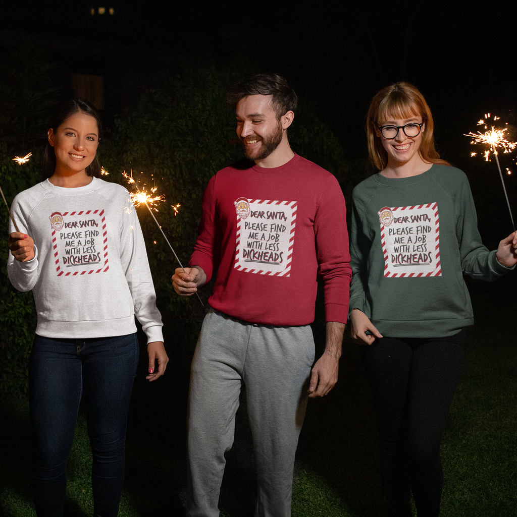 Dear Santa Funny Christmas Jumper