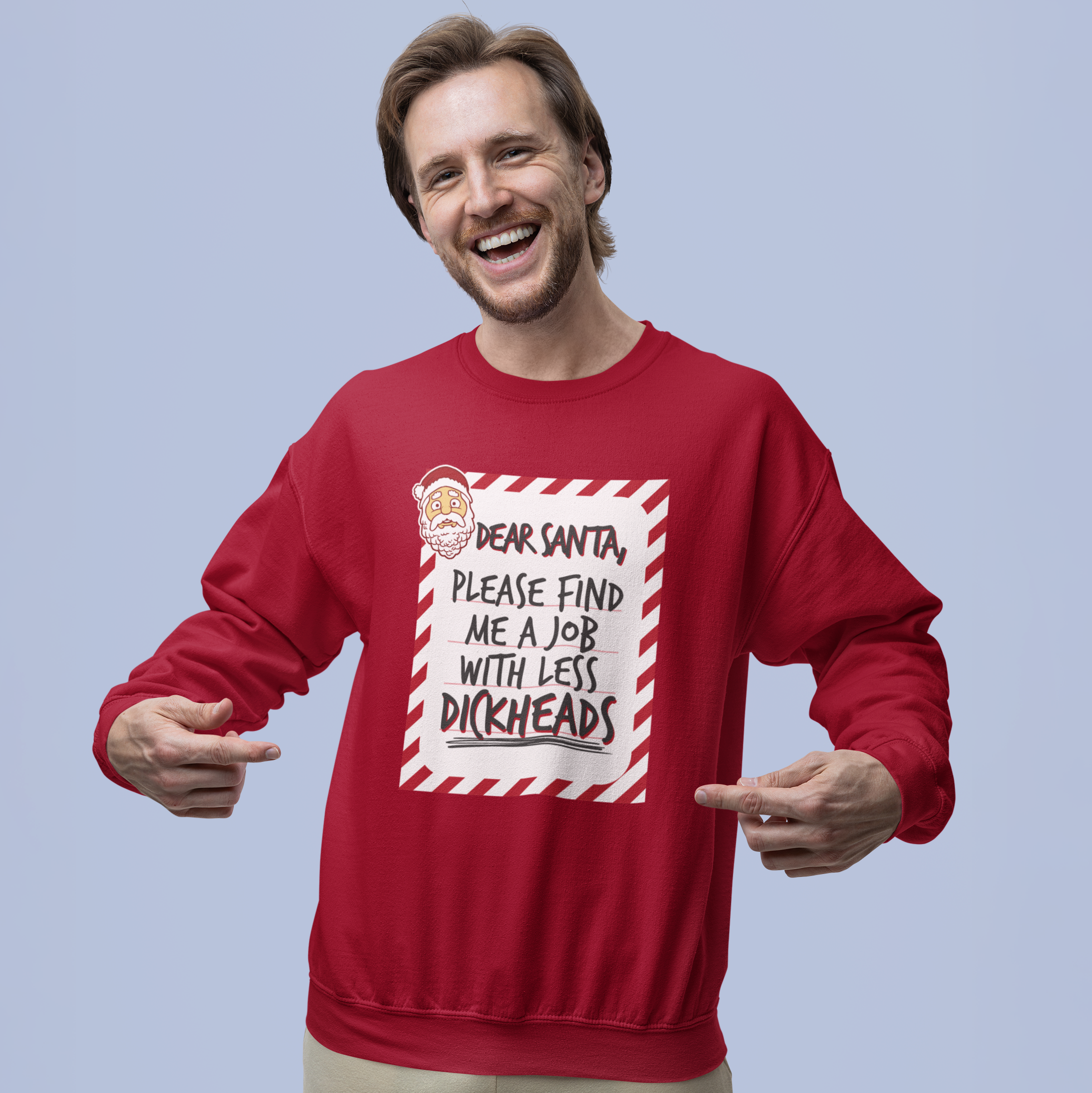 Dear Santa Funny Christmas Jumper