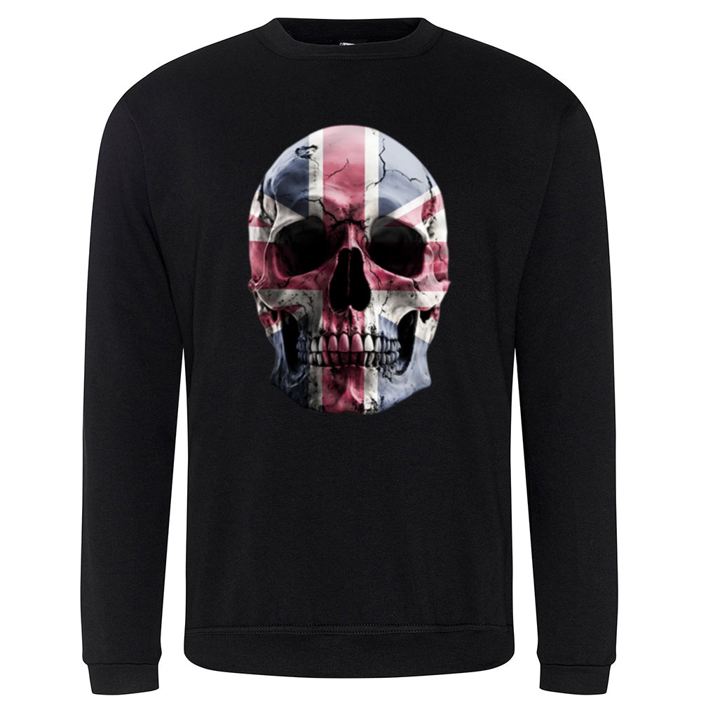 Union Jack Skull Sweatshirt
