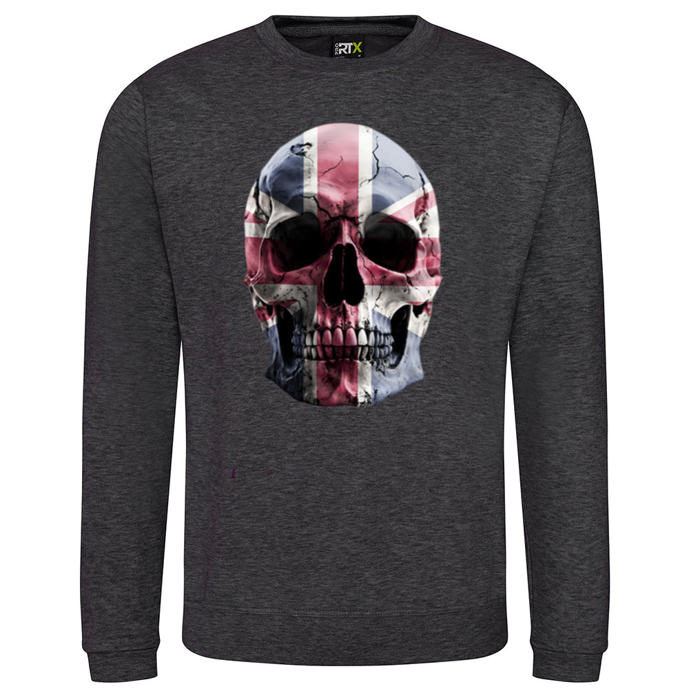 Union Jack Skull Sweatshirt