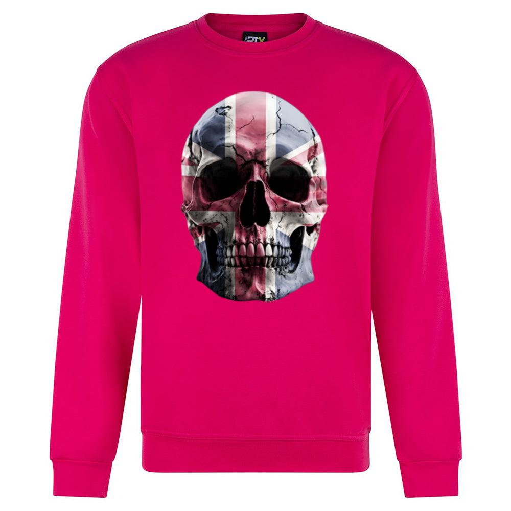 Union Jack Skull Sweatshirt