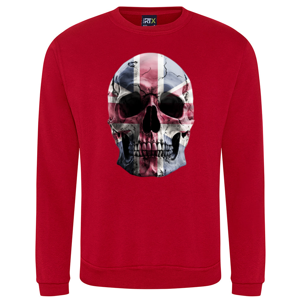 Union Jack Skull Sweatshirt