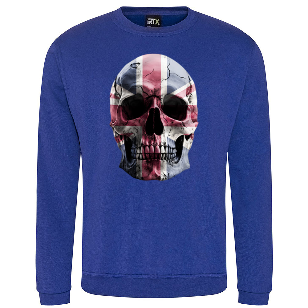 Union Jack Skull Sweatshirt
