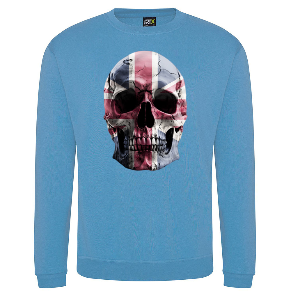 Union Jack Skull Sweatshirt