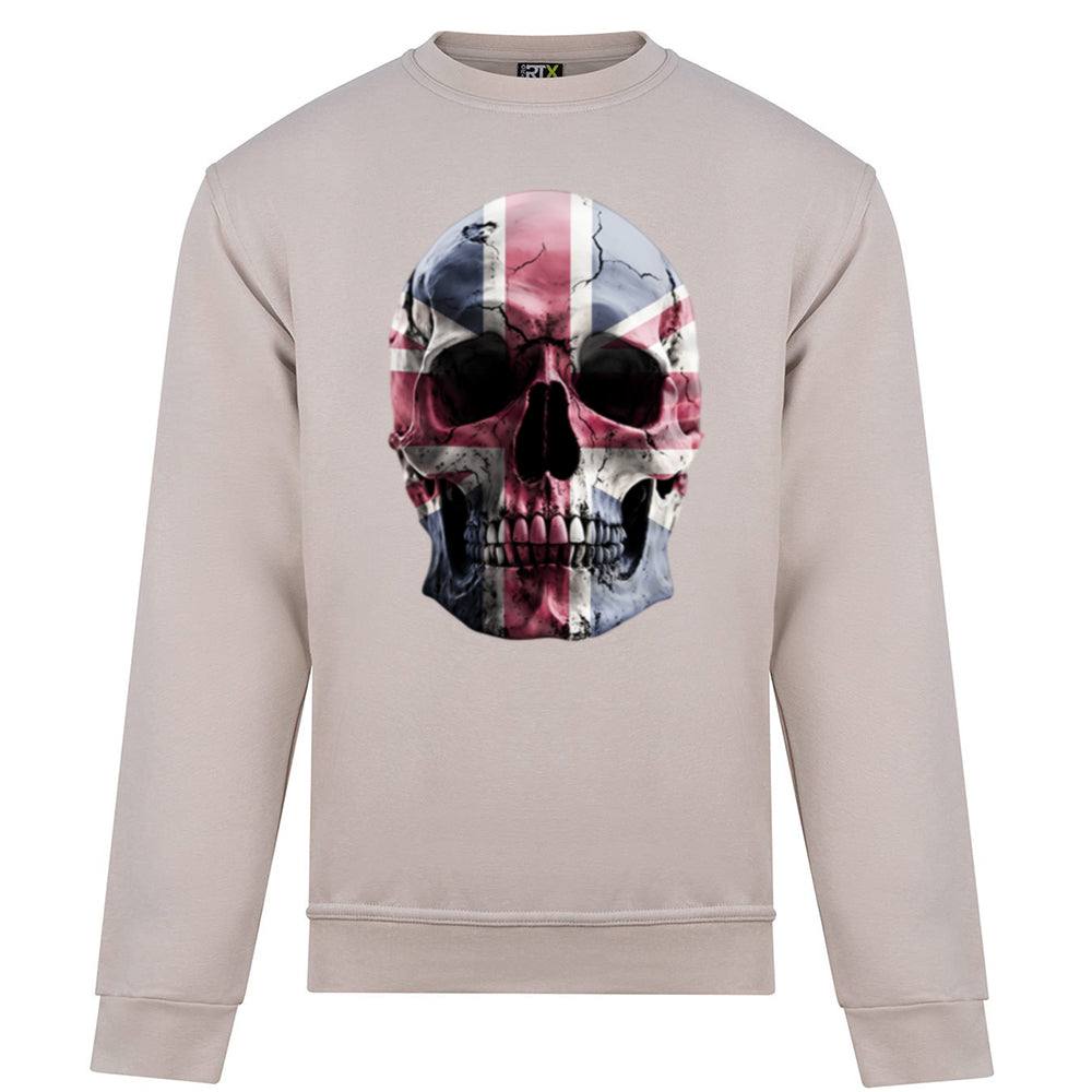 Union Jack Skull Sweatshirt
