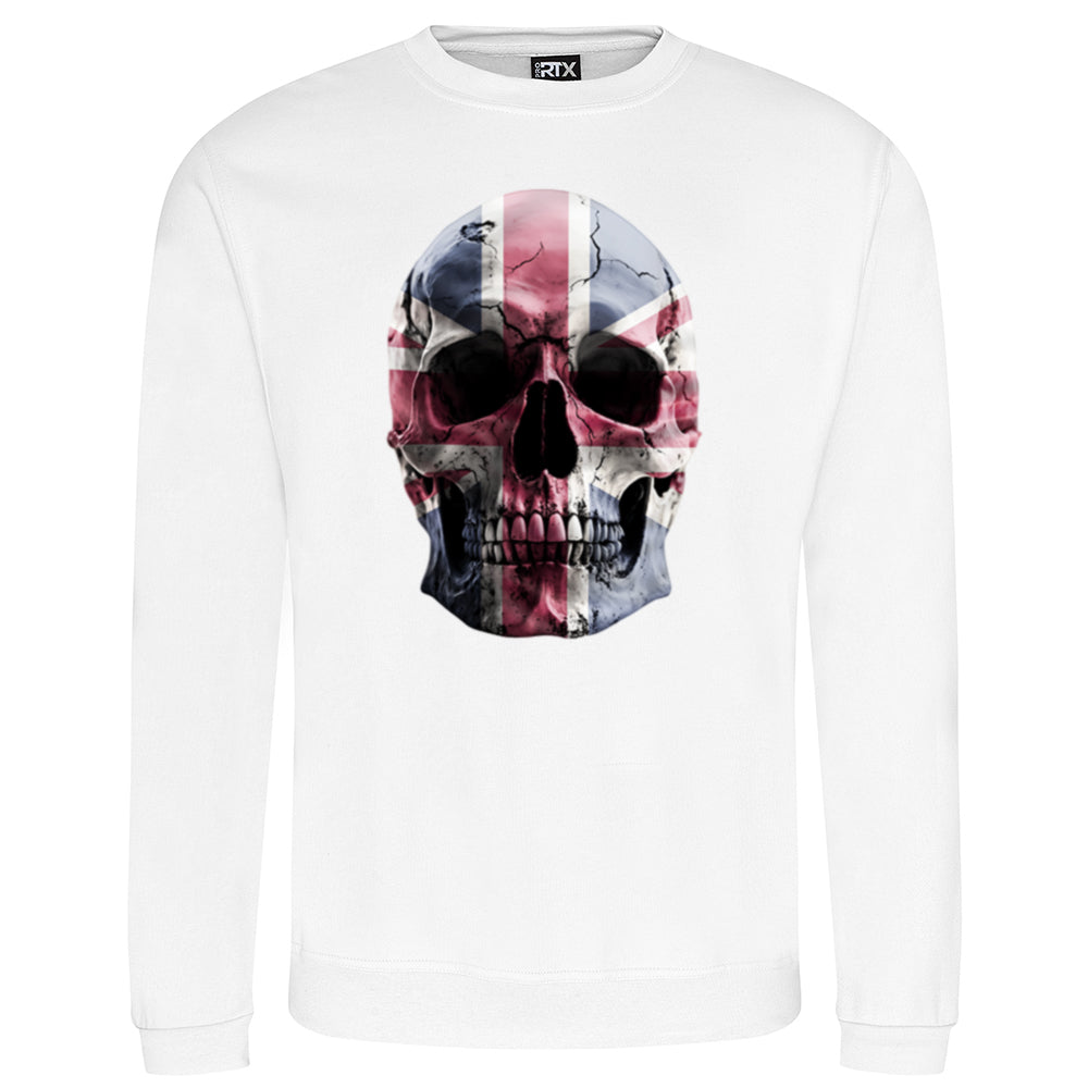 Union Jack Skull Sweatshirt