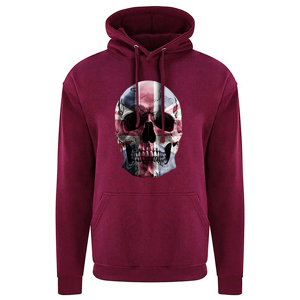 Union Jack Skull Hoodie