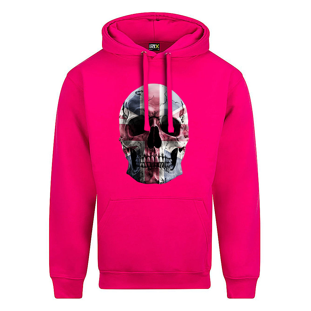 Union Jack Skull Hoodie