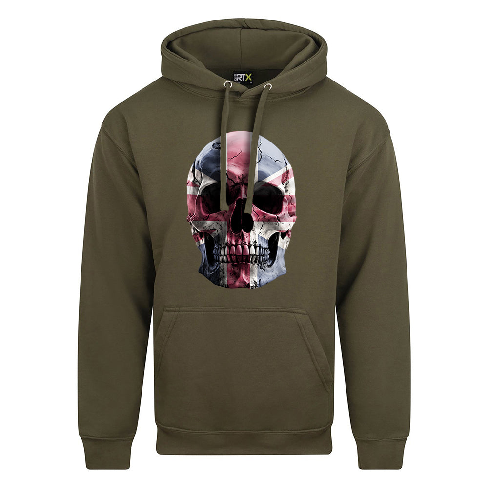 Union Jack Skull Hoodie