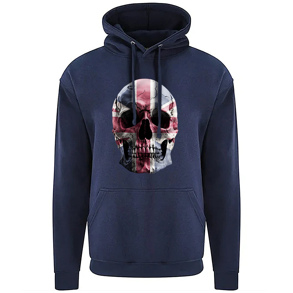 Union Jack Skull Hoodie