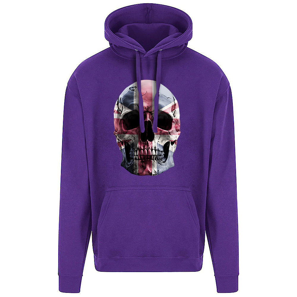Union Jack Skull Hoodie
