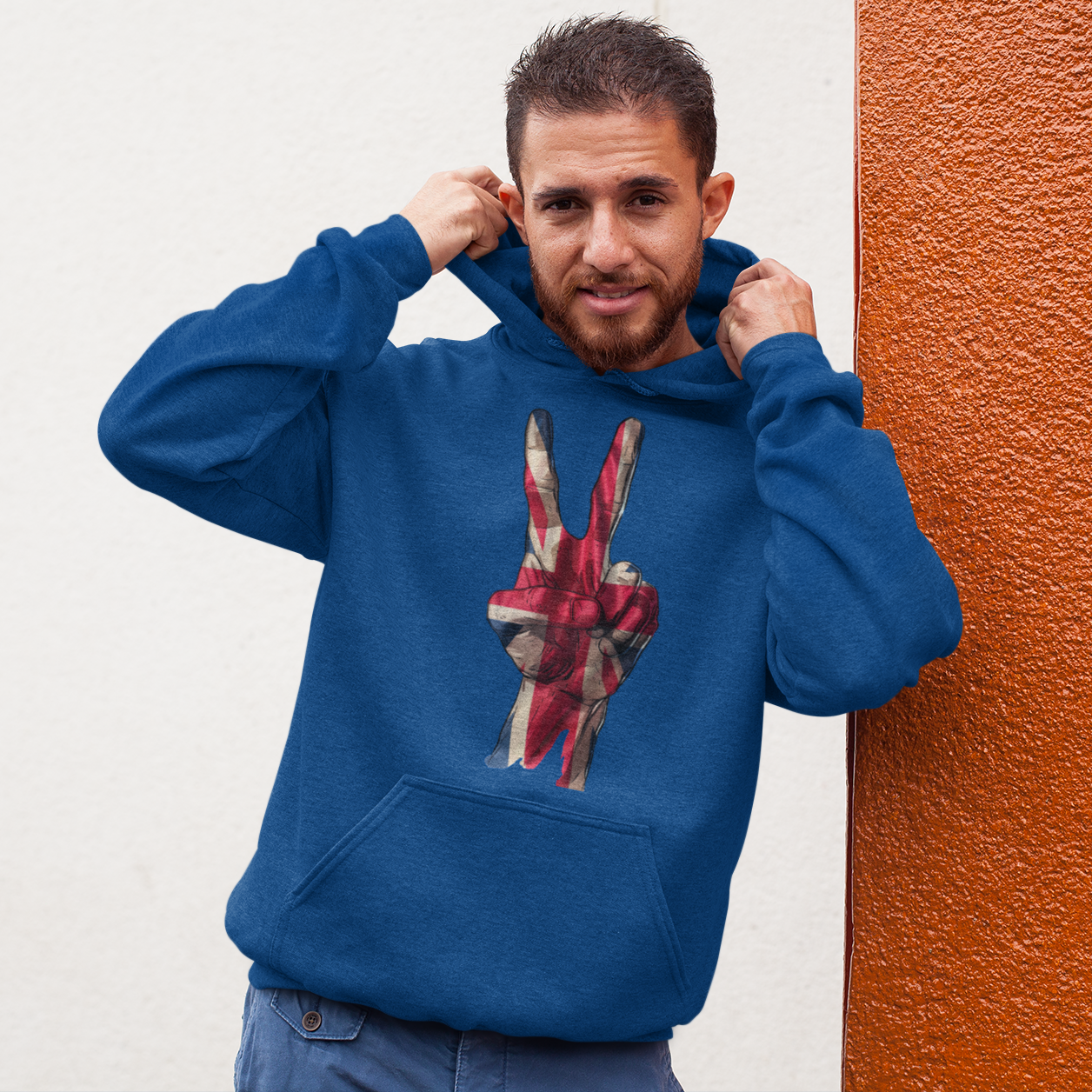 Union Jack Victory Patriotic UK Hoodie