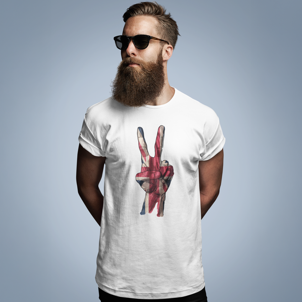 Union Jack Victory Patriotic UK T-Shirt