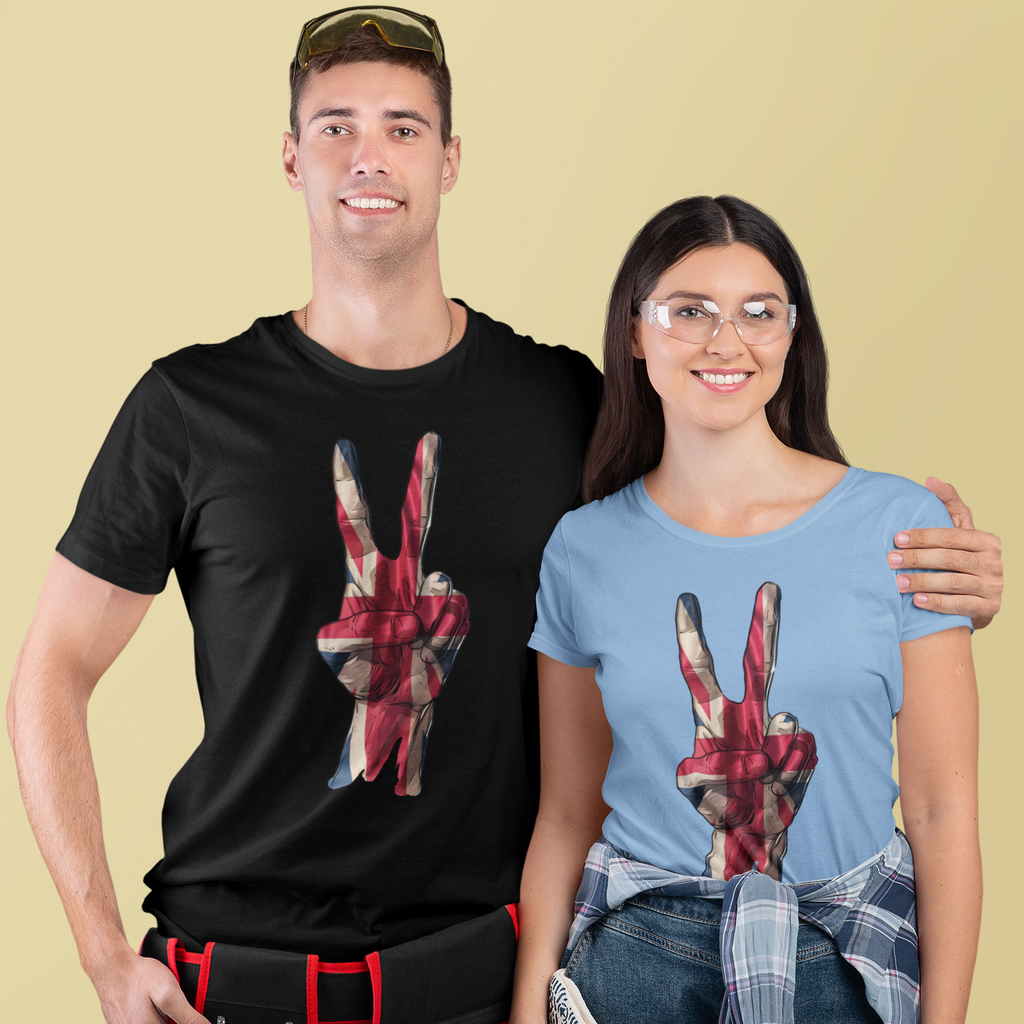 Union Jack Victory Patriotic UK T-Shirt
