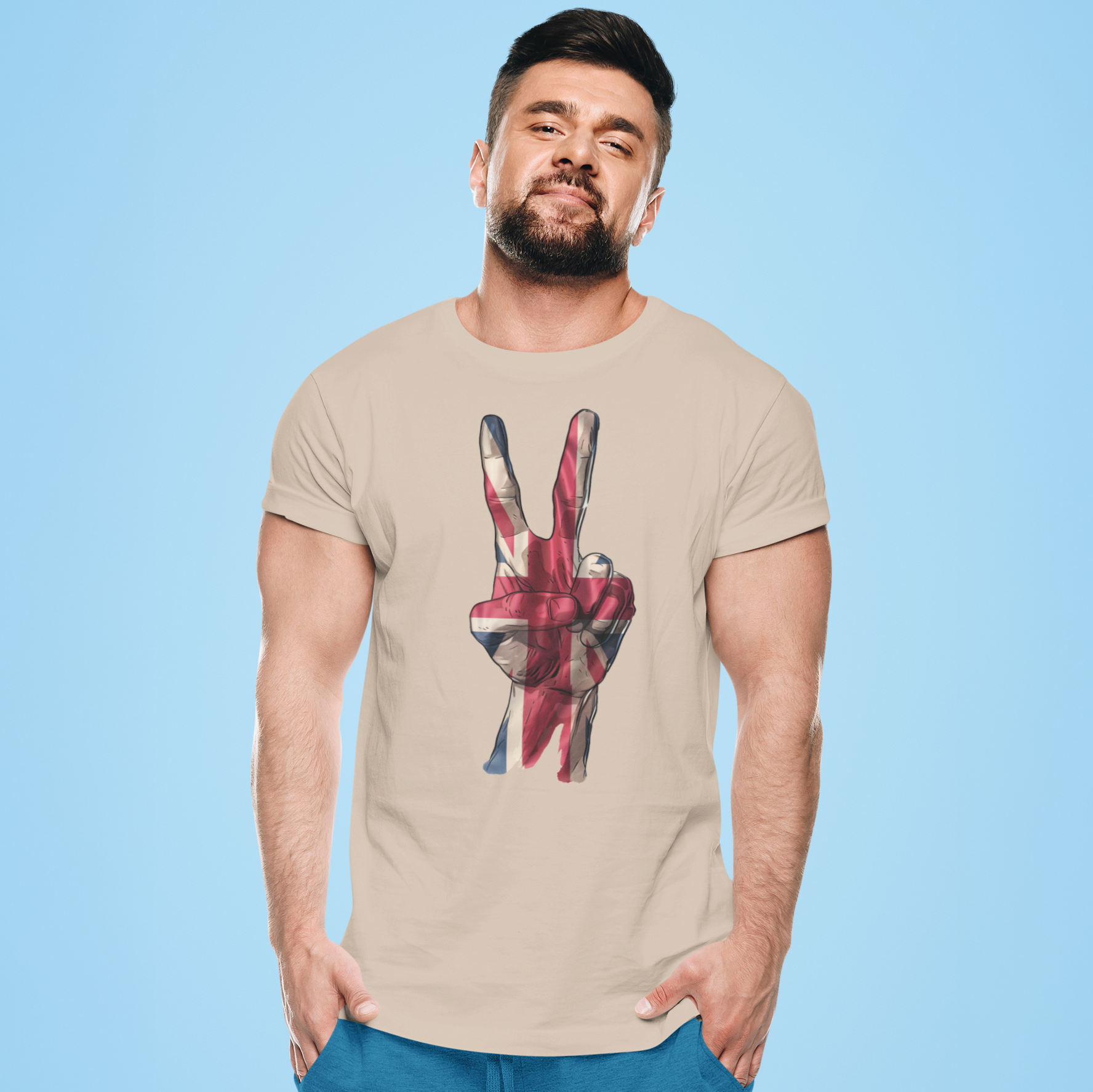 Union Jack Victory Patriotic UK T-Shirt