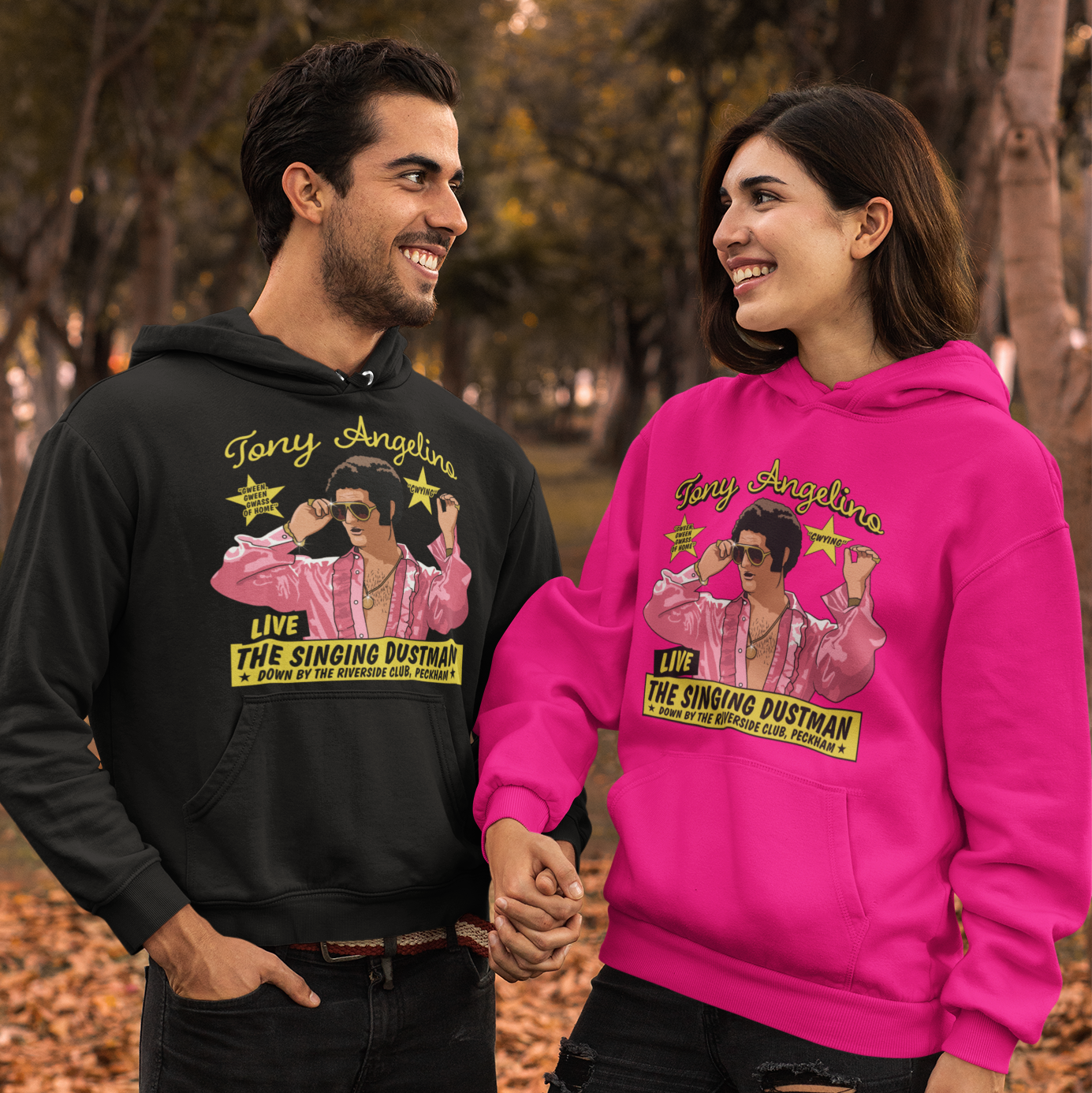 Tony Angelino British Comedy Hoodie