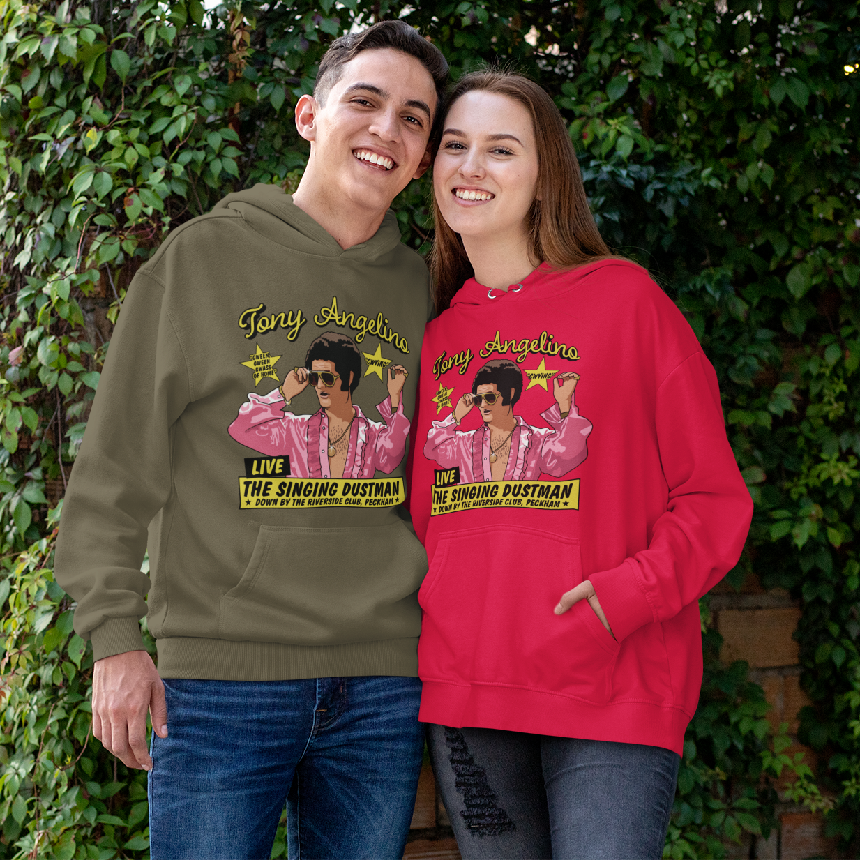 Tony Angelino British Comedy Hoodie