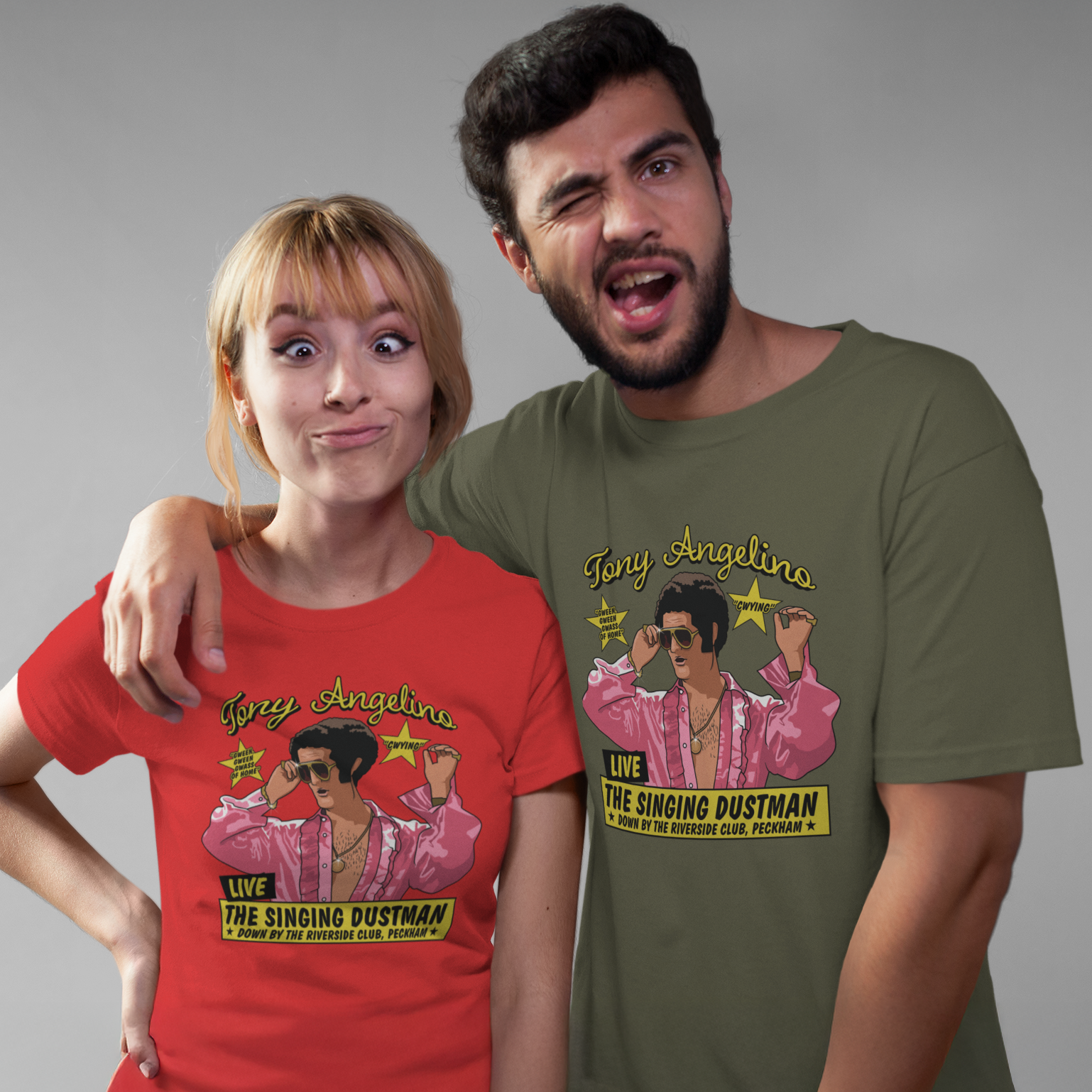Tony Angelino British Comedy T-Shirt